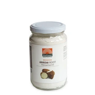 Abbildung von Mattisson Arrow Root Pfeilschwanzwurzel Pulver Bio, 190g, 1 Einheiten