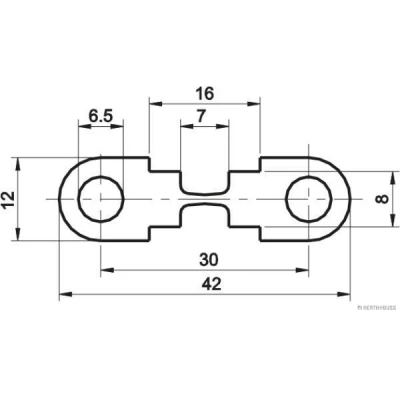 Abbildung von Sicherung HERTH+BUSS ELPARTS 50295011