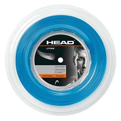 Abbildung von HEAD Unisex Adult Lynx Rolle Tennis Saite, Blau, 1.25 mm / 17 g