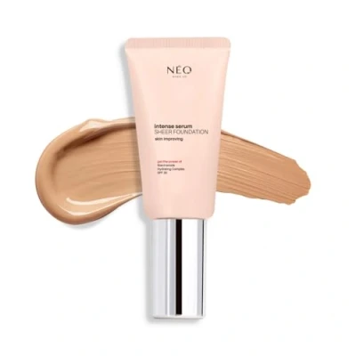 Abbildung von NEO make up Intense Serum Sheer Foundation Gesichts Grundierung Skin Care Beauty Gesichtspflege SPF 30 05 Gold ml