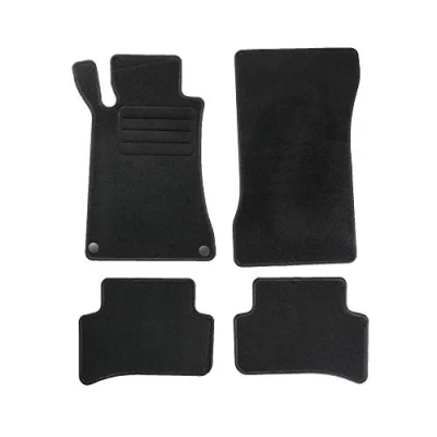 Abbildung von TEXER Textil Fußmatten Passend für Mercedes Benz C Klasse W203 Bj. 2000 2007 Basic