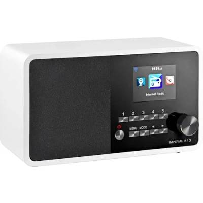 Abbildung von Imperial 22 322 00 i110 Internetradio (TFT Farbdisplay, WLAN, Line Out, Netzteil) weiß