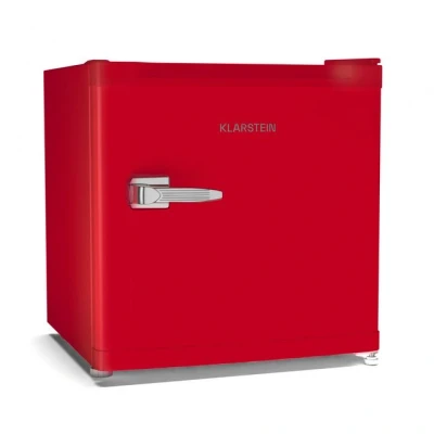 Abbildung von Klarstein Gefrierschrank HEA16 IreRFree31 RD 10046488, 49.6 cm hoch, 47.4 breit, Retro freistehend Gefriertruhe Table Top Kühltruhe
