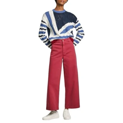 Abbildung von Pepe Jeans Tania Flared Jeans, Damen, Größe: 32x30, Burnt red