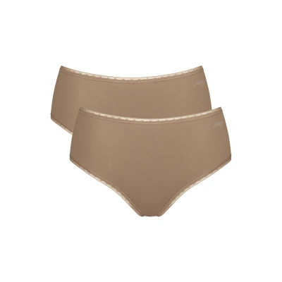 Abbildung von sloggi Damen GO High waist C2P, NOSTALGIC BROWN, S