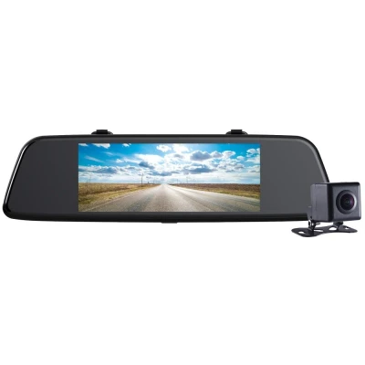 Abbildung von Pioneer VREC 150MD Dashcam: Frontkamera/Heckkamera im Set mit 6,7 Touchpanel Display, 118 Weitwinkel Frontkamera, 105 Heckkamera, 6,7“ Farbdisplay, integriertes Mikrofon