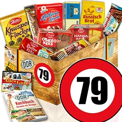 Abbildung von Keks Set/DDR Box/Männer Geschenk 79 Geburtstag