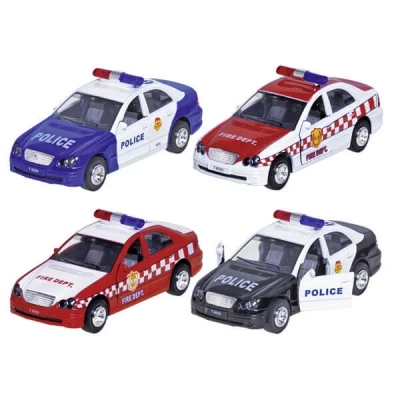 Abbildung von Goki Polizei und Feuerwehr mit Sirene + Licht