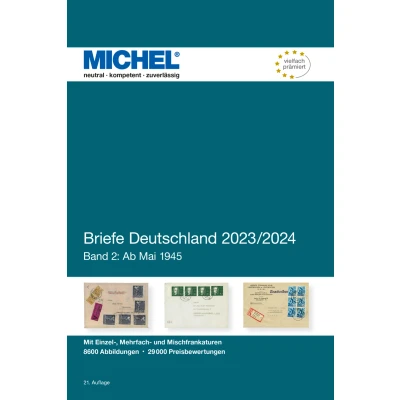 Abbildung von Michel, Katalog, Deutschland Briefe, Teil 2 Deutsche Sprache pro Stk.
