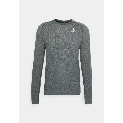 Abbildung von ODLO CREW NECK Essential Seamless Unterhemd/shirt, Herren, Größe: 58/60, Grey melange