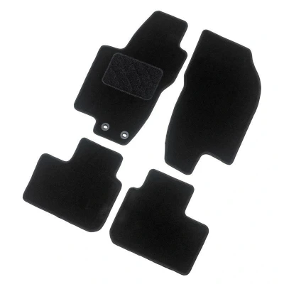 Abbildung von AutoStyle TM CI550 Fußmattensatz Textil vorne und hinten 4 schwarz OPEL: Combo Großraumlimousine