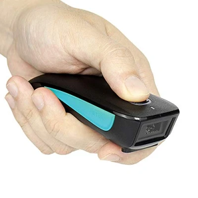 Abbildung von NETUM Wireless 1D Laser Barcode Scanner Bluetooth kompatibler USB Leser mit Kleiner Tasche Automatisch Windows , Mac Android iOS Telefonen, Tablets oder Computern Arbeiten C830