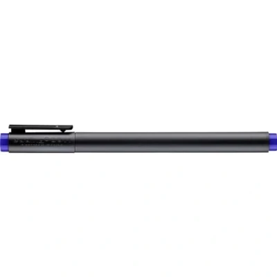 Abbildung von edding 8011 cleanroom marker blau 10 Stifte feine Rundspitze 0,6 mm zum Schreiben auf Reinraumpapier, Folien, laminiertem Papier staubarmes Produkt ohne Etikett