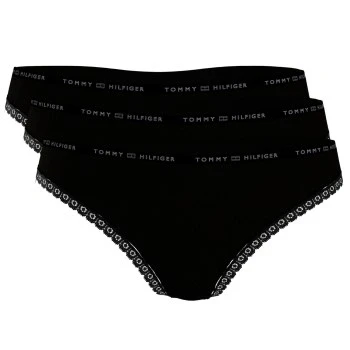 Abbildung von Tommy Hilfiger 3 PACK Slip, Damen, Größe: XS, Black