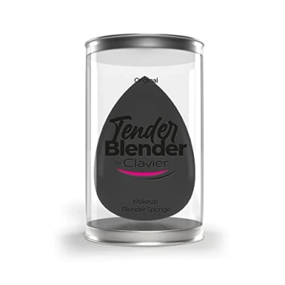 Abbildung von Make Up Schwamm Clavier Tender Blender, Beauty Blender Schmink Blending Sponges Cosmetic für Flüssige Foundation und Puder, Geschenk Frauen (Schwarz)