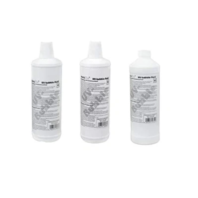 Abbildung von EUROLITE UV Seifenblasenfluid Set 3x1l Fluid für aktive Seifenblasen