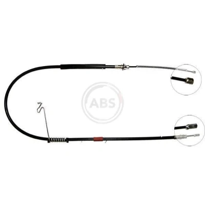 Abbildung von A.B.S. K17878 Handbremsseil 1386 für Links /Rechtslenker FORD: Transit Mk5 Bus, Pritsche/Fahrgestell, Kastenwagen