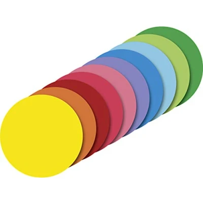 Abbildung von Faltblätter rund 15cm 100 St.sort