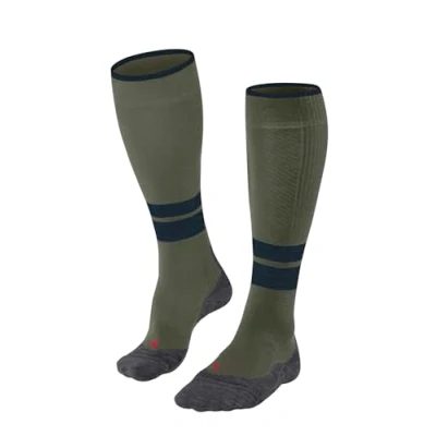 Abbildung von FALKE Herren Wandersocken TK Compression M KH Wolle Funktionsmaterial mit Kompression 1 Paar, Grün (Calla Green 7756) Wadenumfang W4, 39 42