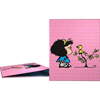 Abbildung von Grafoplás 88171949 carpeta Ringe A4 Design Mafalda Vögelchen, 4 40 mm