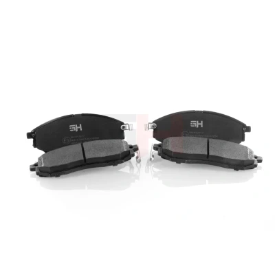 Abbildung von GH 412617 Bremsbelagsatz mit akustischer Verschleißwarnung NISSAN: Qashqai / Qashqai+2 I, NP300 Navara Pritsche Fahrgestell, Pathfinder 3