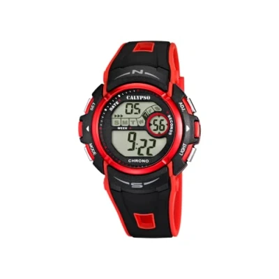 Abbildung von Calypso Unisex Digital Quarz Uhr mit Plastik Armband K5610/5