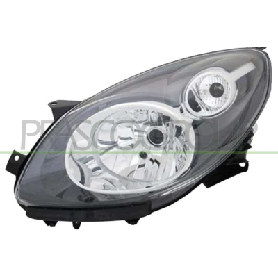 Abbildung von PRASCO RN3064824 Scheinwerfer links H4 schwarz RENAULT: TWINGO 2