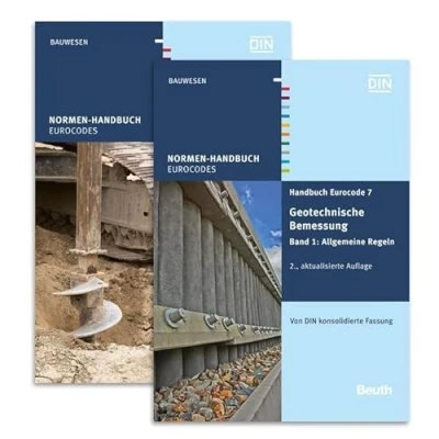 Abbildung von Handbuch Eurocode 7 Geotechnische Bemessung: Paket: Band 1 Allgemeine Regeln + 2 Erkundung und Untersuchung (Normen Handbuch)