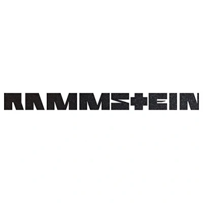 Abbildung von Rammstein Autoaufkleber schwarz, Offizielles Band Merchandise (aussenklebend) 99cm Heckscheibe