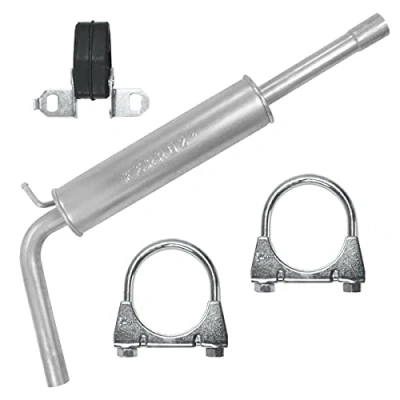 Abbildung von Mitteltopf Auspuff Mittelschalldämpfer für VW Polo V 6R 6C 1.4i
