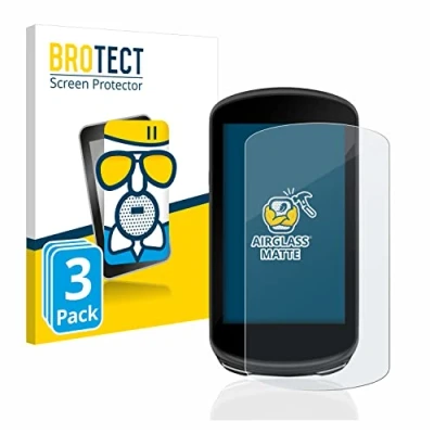 Abbildung von BROTECT Entspiegelungs Schutzglas für Garmin Edge 1030 Plus (3 Stück) Schutz Folie Panzerfolie Glas Matt [Extrem Kratzfest 9H, Anti Reflex]