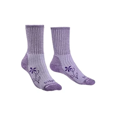 Abbildung von Bridgedale Damen Wandersocken aus Merinowolle, mittelschwer, Größe S, Blau