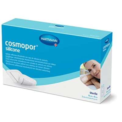 Abbildung von Cosmopor Silicone Wundverband 8x15 cm 5 St