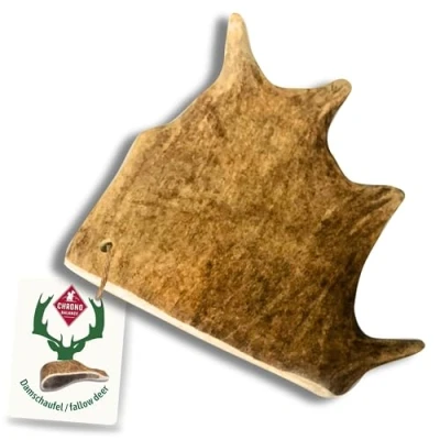 Abbildung von ChronoBalance® XL Damwild Hirschgeweih für Hunde Kauspielzeug: 100% echt Hundespielzeug zur Zahnpflege, Kauartikel, Kausnack Hund mit Mineralstoffen &amp; Nährstoffen, (1er Set)