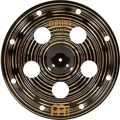 Abbildung von Meinl Cymbals Classics Custom Dark Trash China — 18 Zoll (Video) Schlagzeug Becken (45,72cm) B12 Bronze, Dunkles Finish (CC18DATRCH)