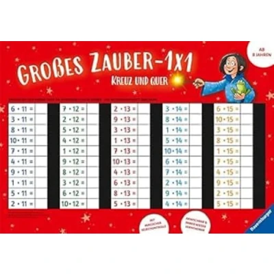 Abbildung von Zaubertafel: Großes Zauber 1x1: Kreuz und quer (Ravensburger Zaubertafel)