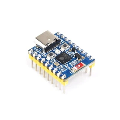 Abbildung von ESP32 C6 Microcontroller WiFi 6 Mini Development Board with Pre soldered Header C6FH4 Module 32 bit RISC V Processor, 6+Bluetooth 5+Bluetooth Mesh,Compatible ESP IDF, Arduino