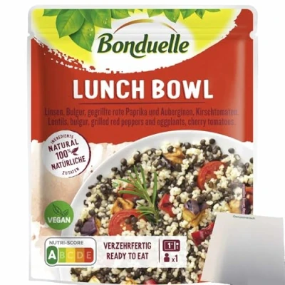 Abbildung von usy Bundle für Bonduelle Lunch Bowl Bulgur (250g Beutel) + Block