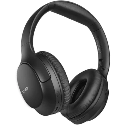 Abbildung von TOZO HA1 Faltbare Over Ear Kopfhörer 5.4 Bluetooth Kopfhörer, ENC Noise Cancelling Kabellos mit App Steuerung, 70 Std Spielzeit Stereo Tiefer Bass, Schwarz