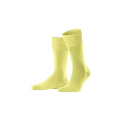 Abbildung von FALKE Herren Socken ClimaWool M So Wolle Lyocell einfarbig 1 Paar, Gelb Ananas 1323, 43 44