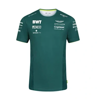 Abbildung von F1 AM 2021 Official Team T Shirt (Cognizant) Erwachsene Herren (Größe S), Schwarz , S