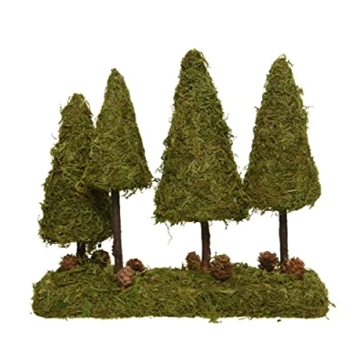 Abbildung von CHICCIE Tischbouquet Tannen Moos Tannezapfen 8x31x28cm Weihnachtsdeko Deko