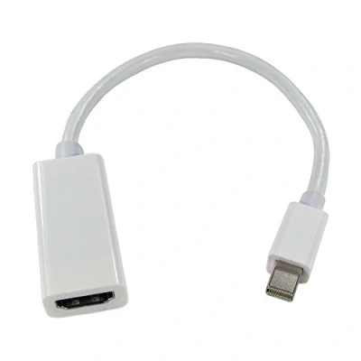 Abbildung von Mini DisplayPort Laptop Männlich Stecker Zum HDMI TV Weiblich Adapter Kabel 15 cm