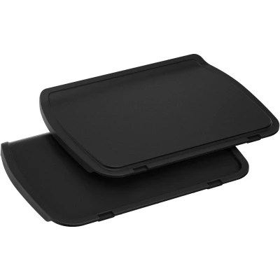 Abbildung von Tefal Backblech XA7288 OptiGrill, Aluminium, (Set), Plancha Platten, für empfindliche Zutaten, antihaftb. Alu Druckguss