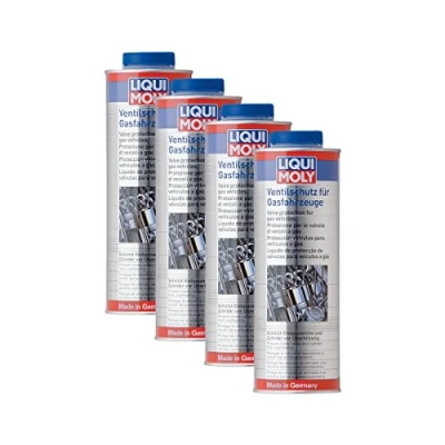 Abbildung von Liqui Moly 4X 4012 Ventilschutz für Gasfahrzeuge Ventil Schutz Additiv 1L
