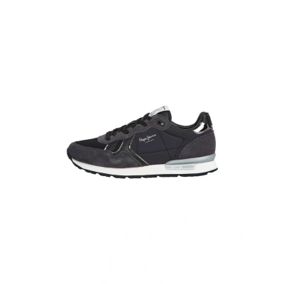 Abbildung von Pepe Jeans BRIT Mirror Sneaker low, Damen, Größe: 38, Black Schuhe
