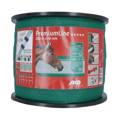 Abbildung von Ako Weidezaunband TopLine Plus 20mm x 200m Grün