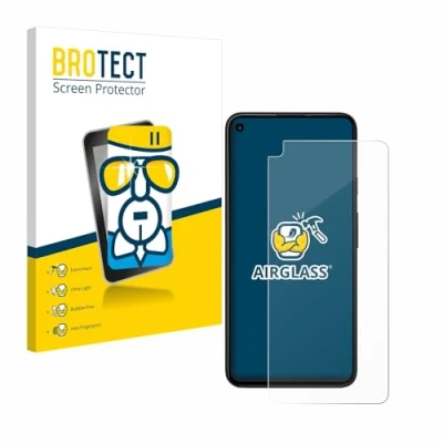 Abbildung von BROTECT Schutzglas für Google Pixel 4a 5G Schutzfolie Panzer Folie Glas [Extrem Kratzfest 9H, Anti Fingerprint, Ultra Transparent]
