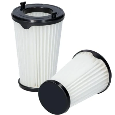 Abbildung von McFilter HEPA Filter 2x geeignet für AEG CX7 2 &amp; QX8 ERGORAPIDO, Electrolux, Juno Zanker Zanussi 9001683755, passgenau, wie AEF150