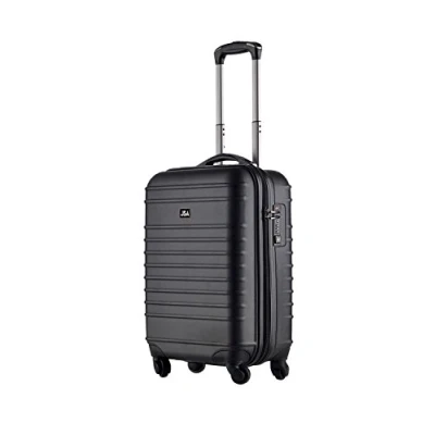 Abbildung von JSA Hartschalen Trolley &quot;S, schwarz matt&quot;, 4 Rollen